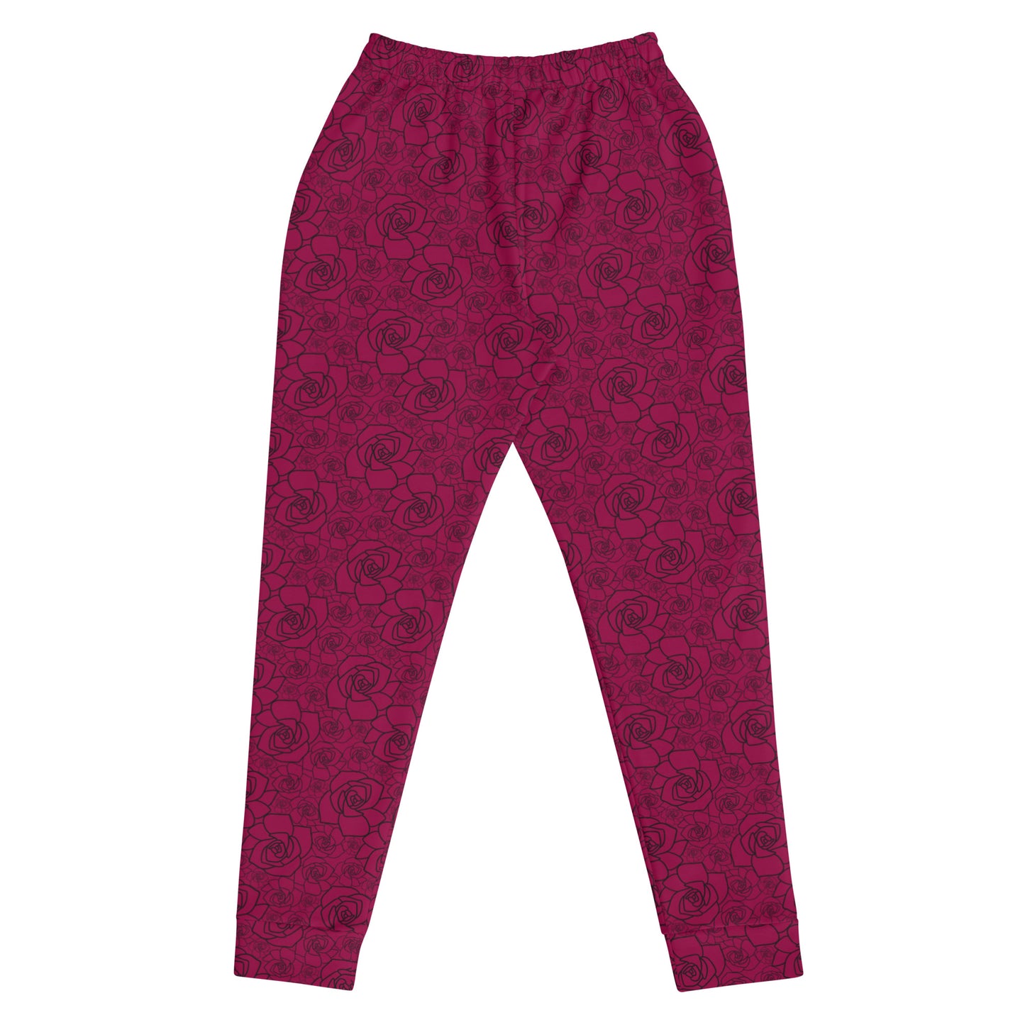 Burgundy Chic Women's Recycled Joggers