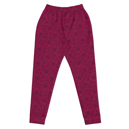 Burgundy Chic Women's Recycled Joggers