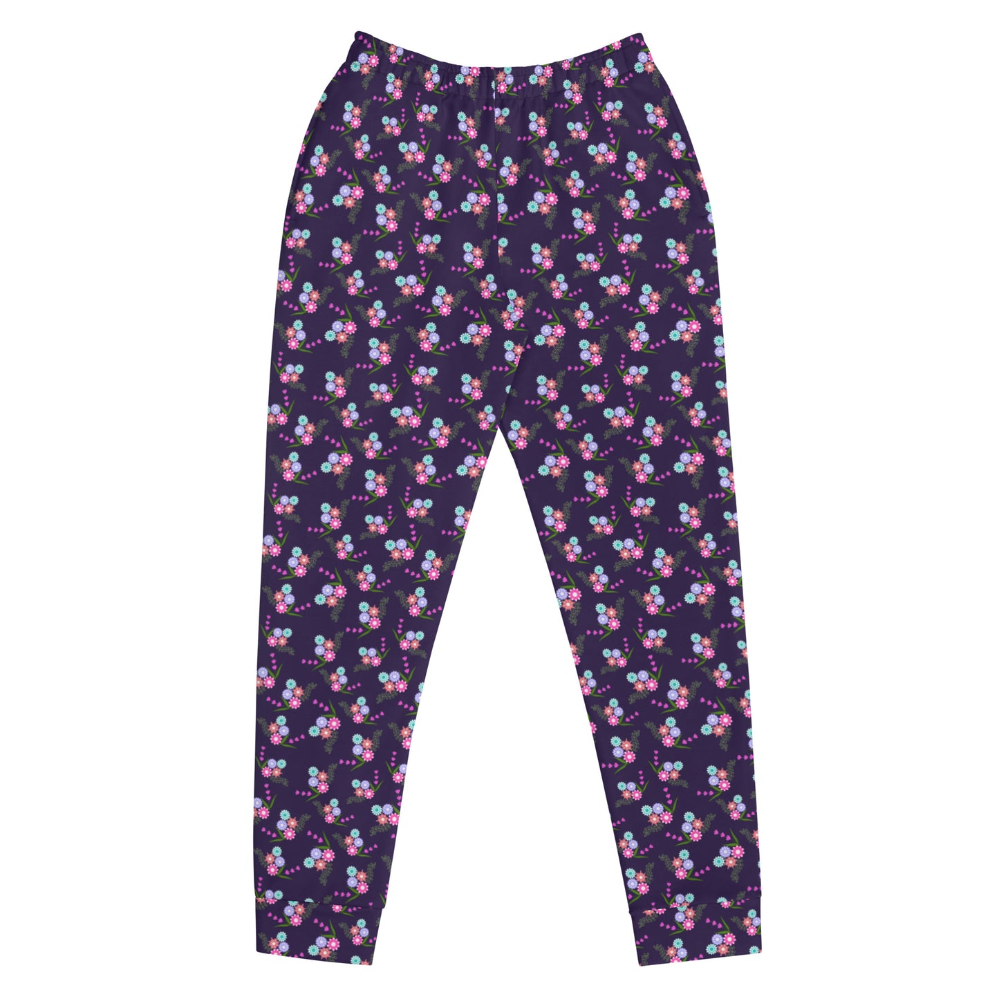 Blue Perfect Floral Women's Joggers