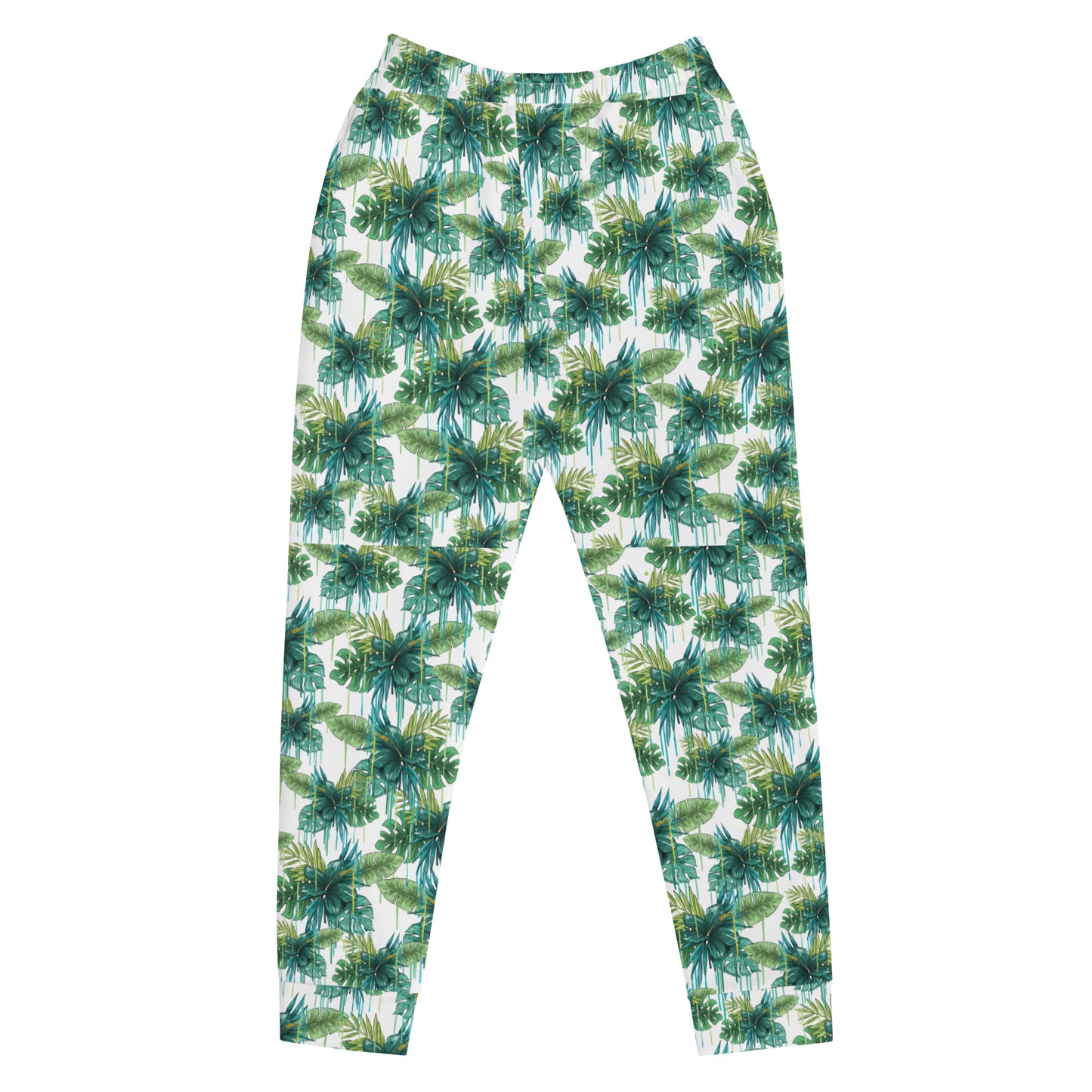 Green Floral Fable Women's Joggers