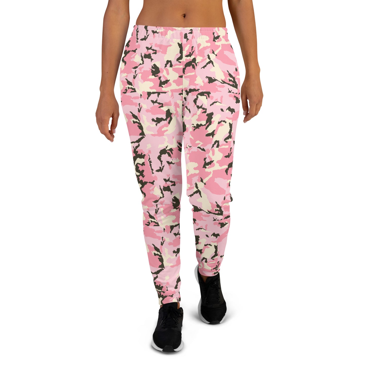 Pink Camo Pattern Women's Joggers