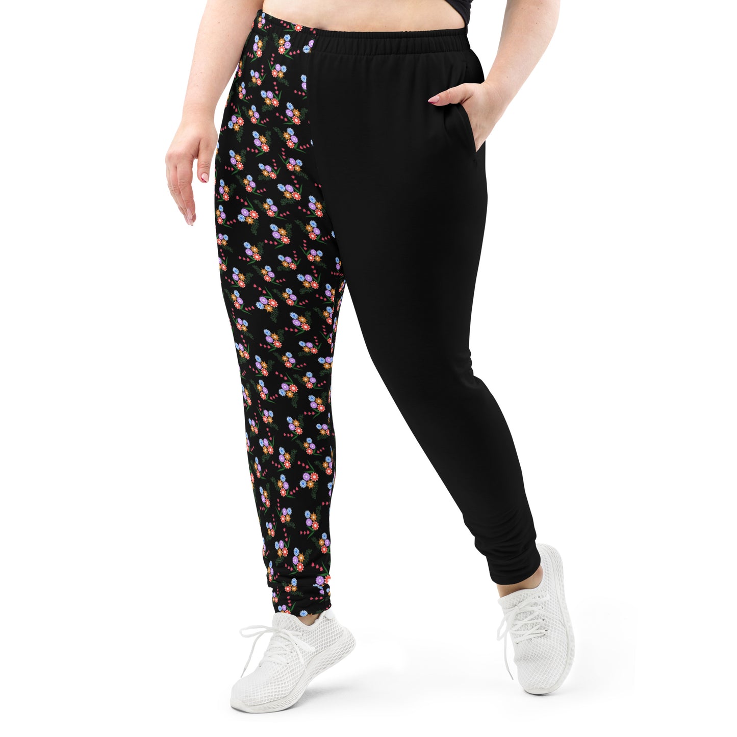 Half Leg Cool Printed Women's Joggers