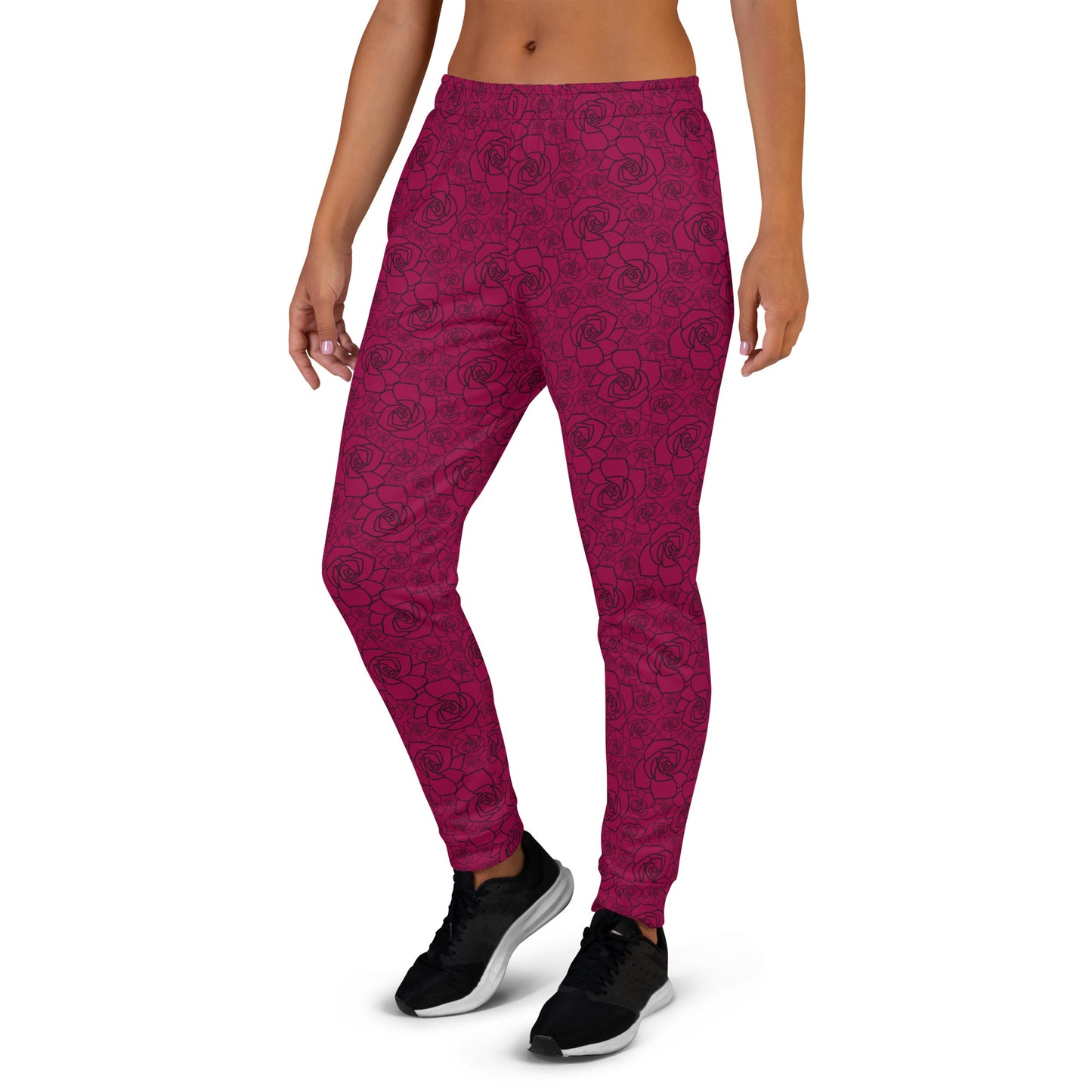 Burgundy Chic Women's Recycled Joggers