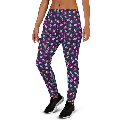 Blue Perfect Floral Women's Joggers