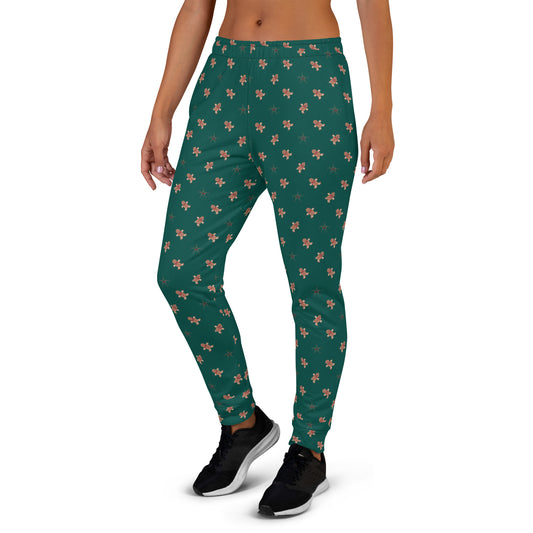 Gingerbread Pattern Women's Joggers