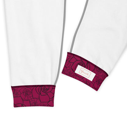 Burgundy Chic Women's Recycled Joggers