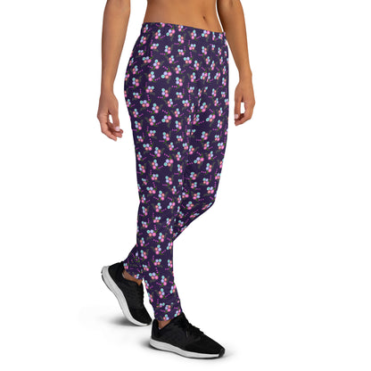 Blue Perfect Floral Women's Joggers