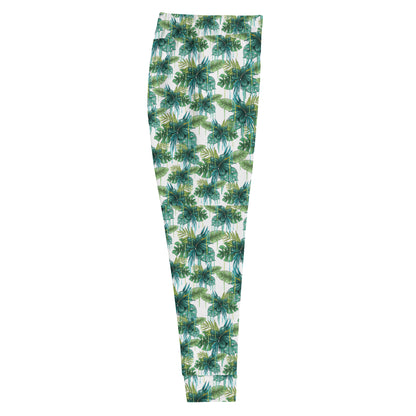 Green Floral Fable Women's Joggers