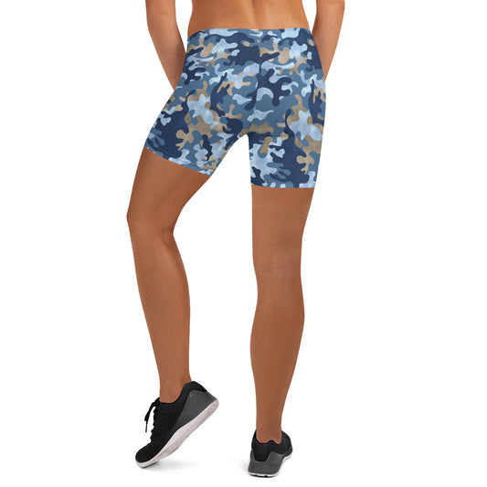 Blue Brigade Camouflage Shorts