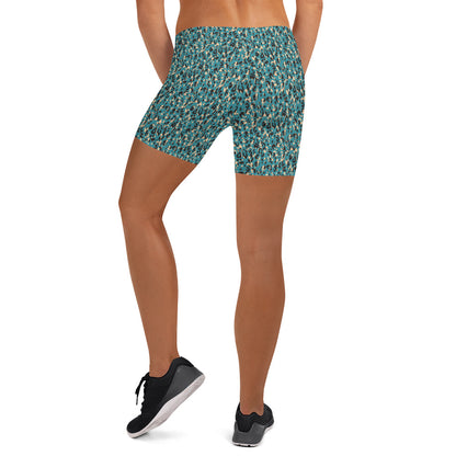 Wild Whiskers Mid-Rise Shorts