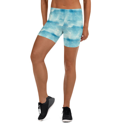 Skyline Whispers Printed Mid-Rise Shorts