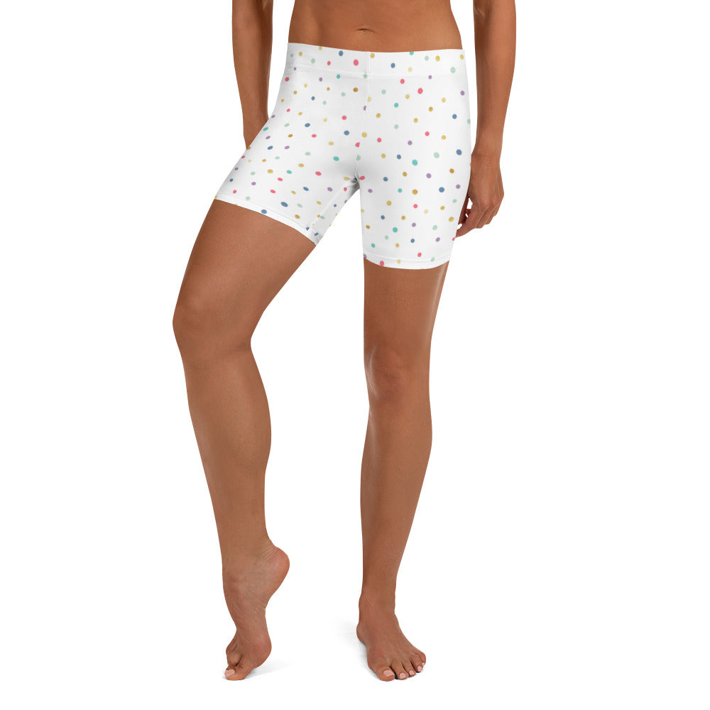 Dotty Delight Mid-Rise Shorts