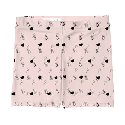 Rosy Affection Mid-Rise Shorts