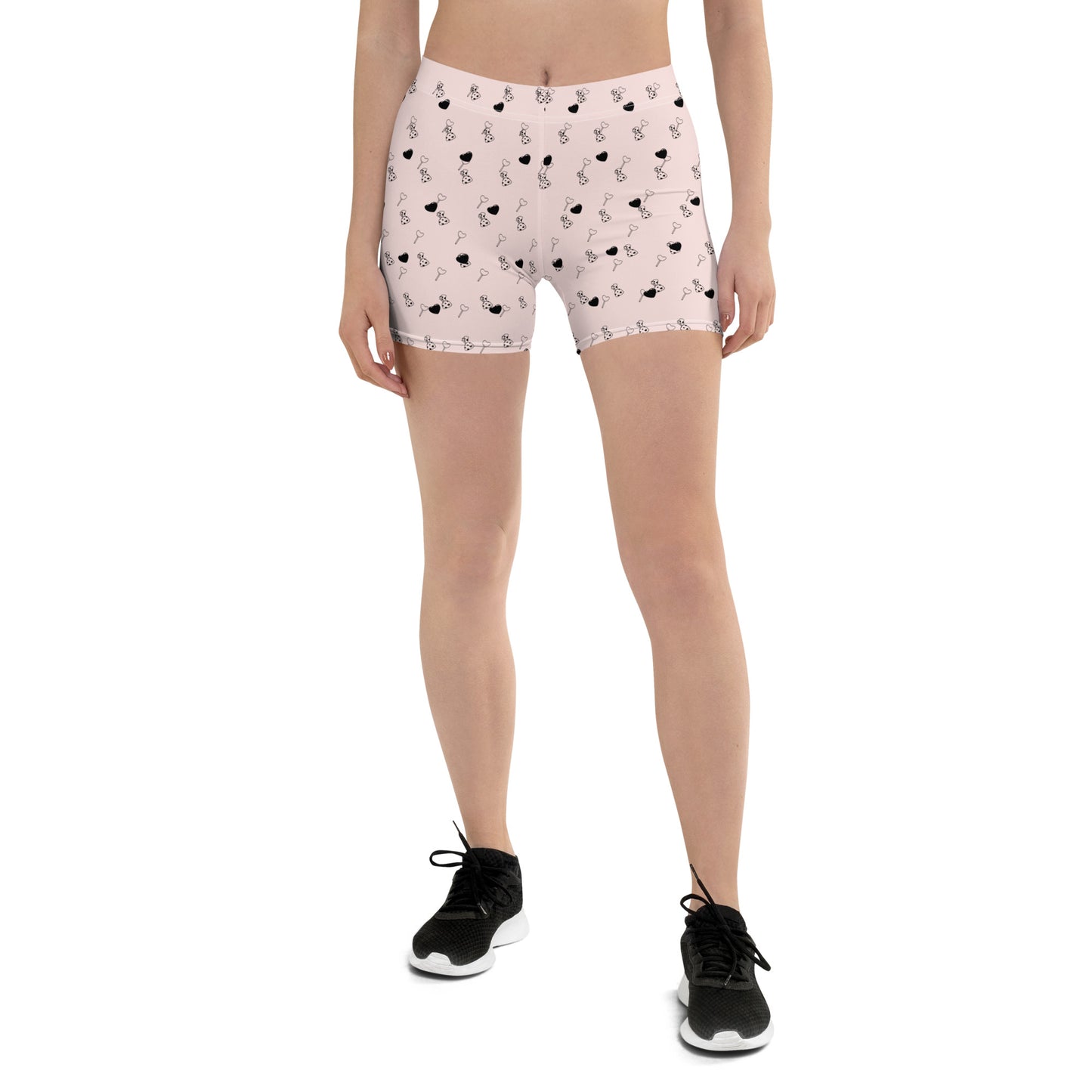 Rosy Affection Mid-Rise Shorts