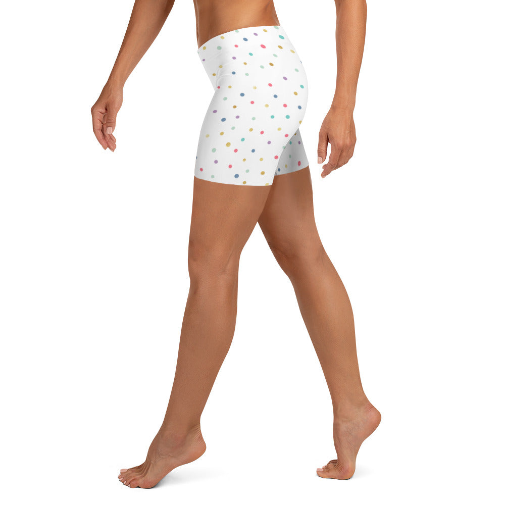 Dotty Delight Mid-Rise Shorts