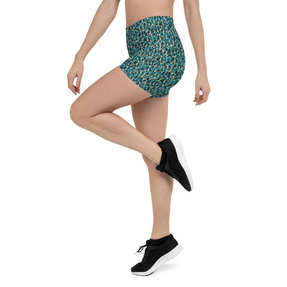 Wild Whiskers Mid-Rise Shorts