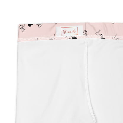 Rosy Affection Mid-Rise Shorts