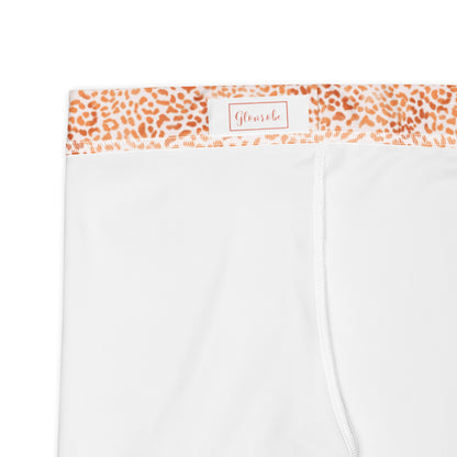 Feline Finesse Mid-Rise Shorts