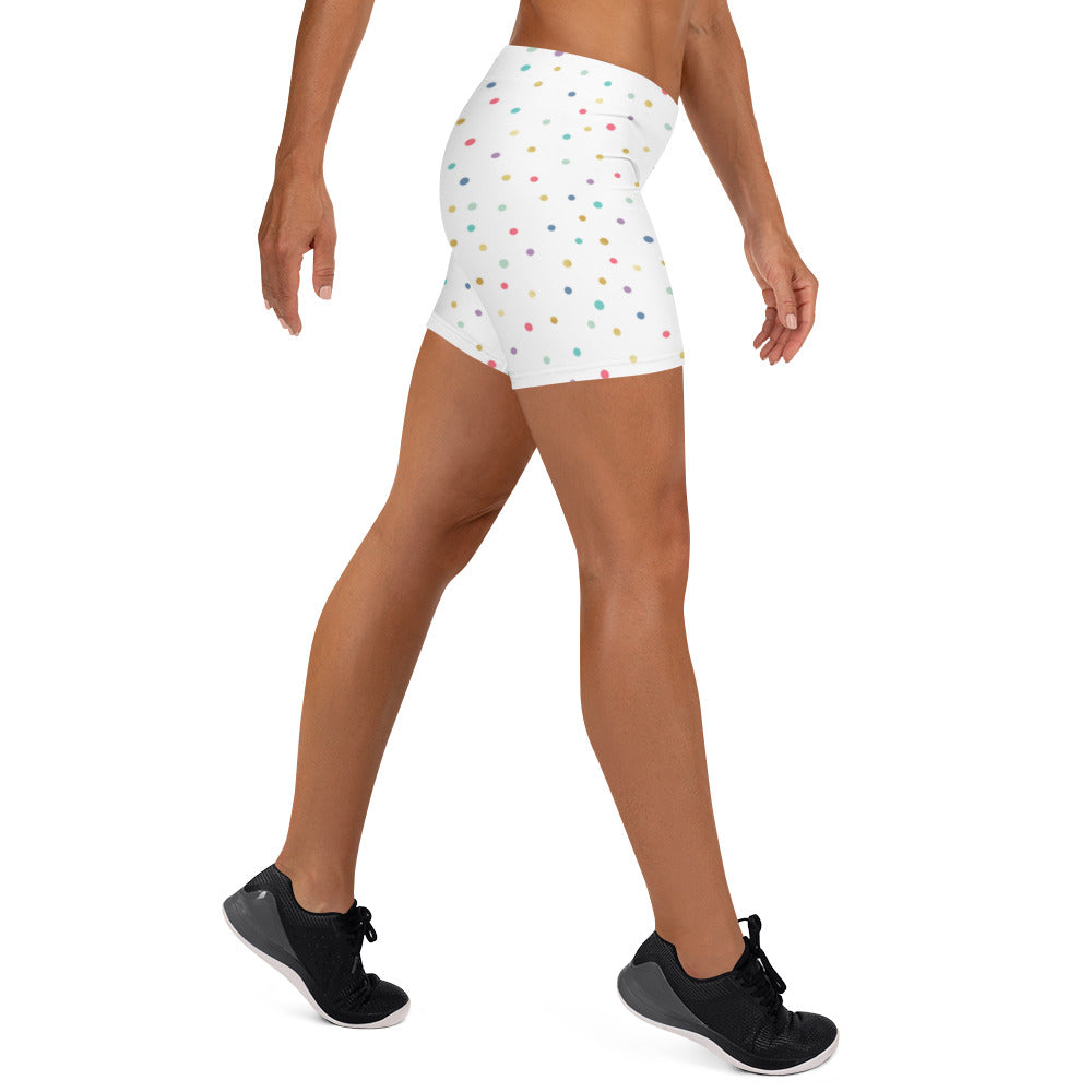 Dotty Delight Mid-Rise Shorts