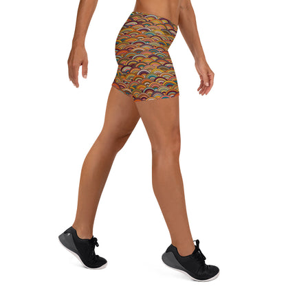 Colorburst Adventure Mid-Rise Shorts