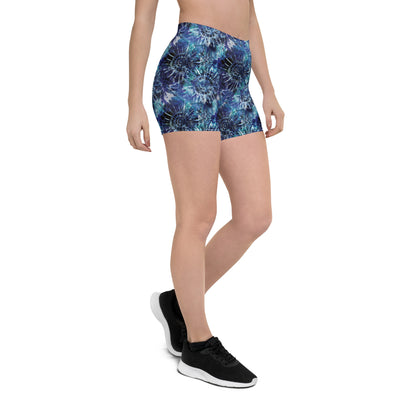 Blue Breeze Mid-Rise Shorts