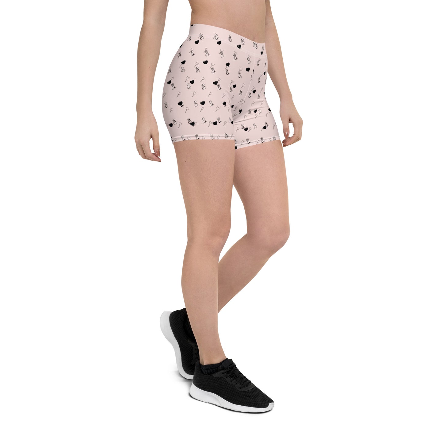 Rosy Affection Mid-Rise Shorts