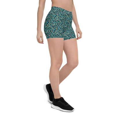 Wild Whiskers Mid-Rise Shorts