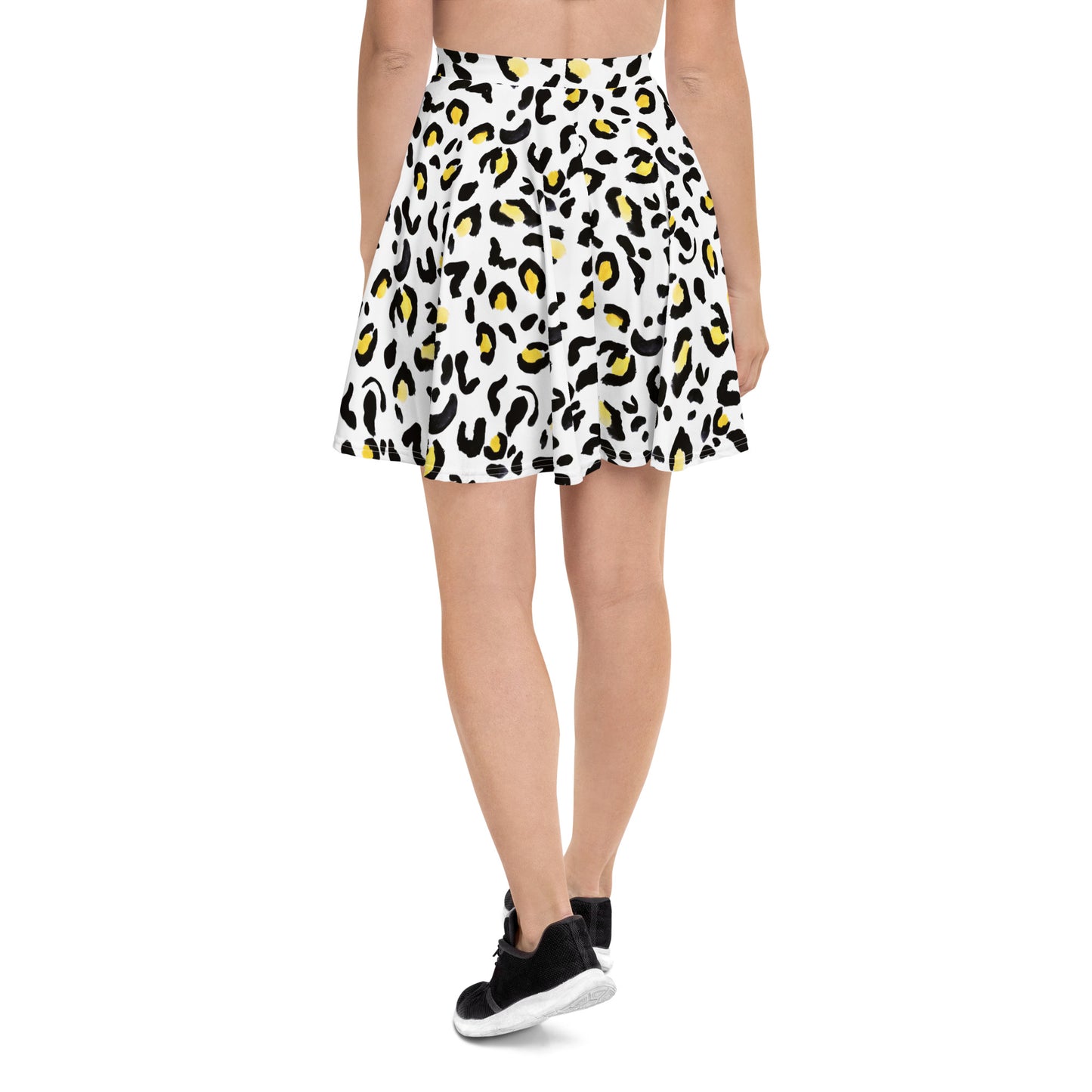 Wild Essence Leopard Skater Skirt