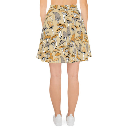 Everyday Glam Printed Skater Skirt