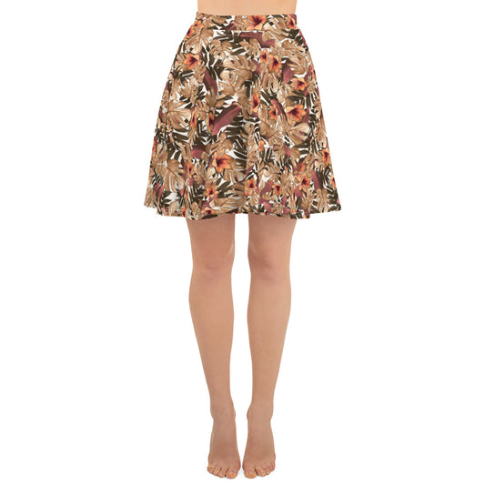 Orange Blossom Beauty Skater Skirt