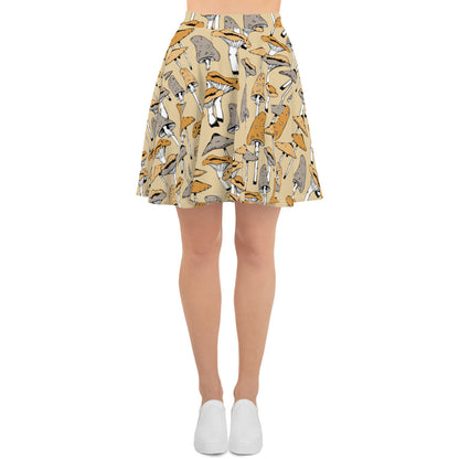 Everyday Glam Printed Skater Skirt