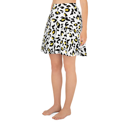 Wild Essence Leopard Skater Skirt