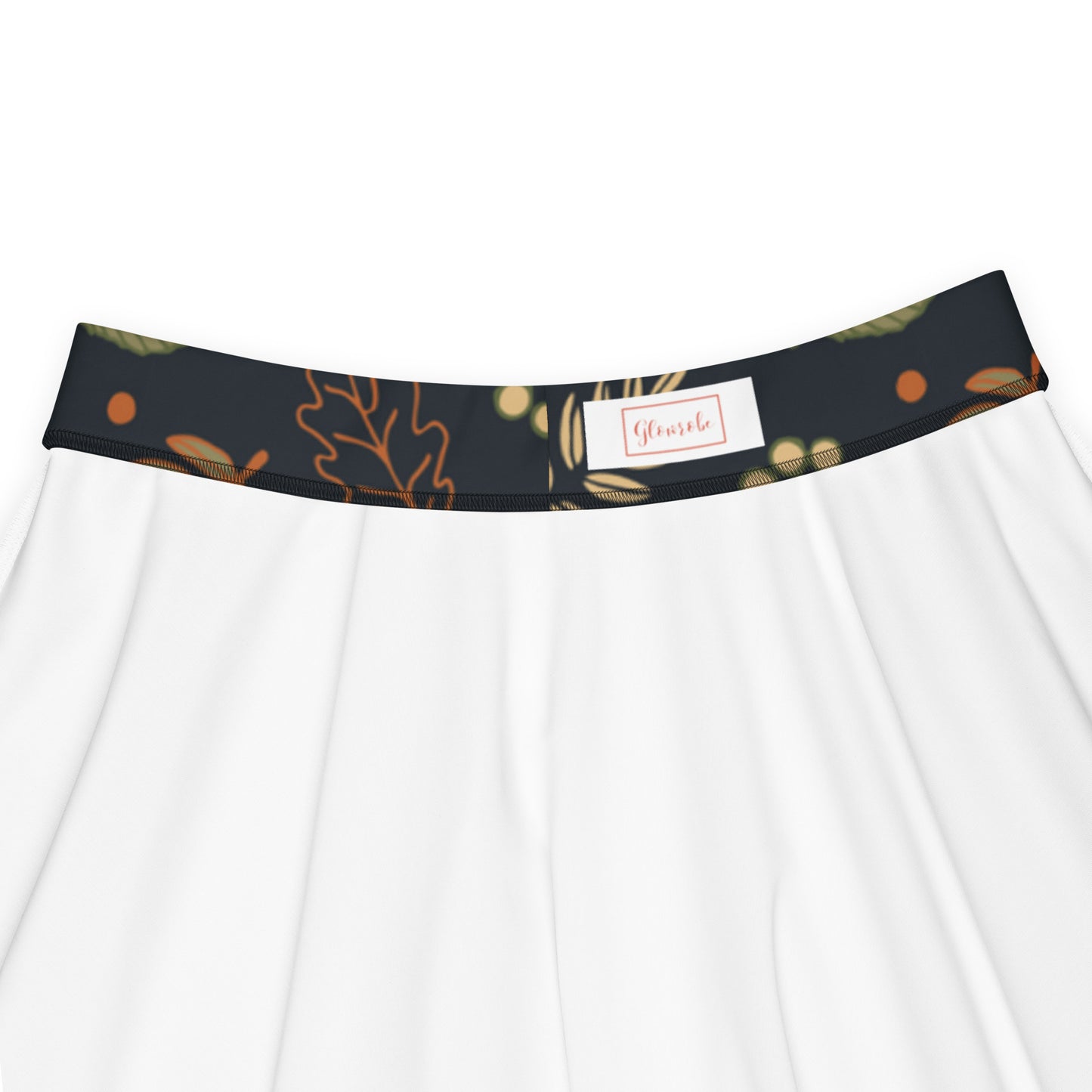 Forest Whispers Wrap Skater Skirt