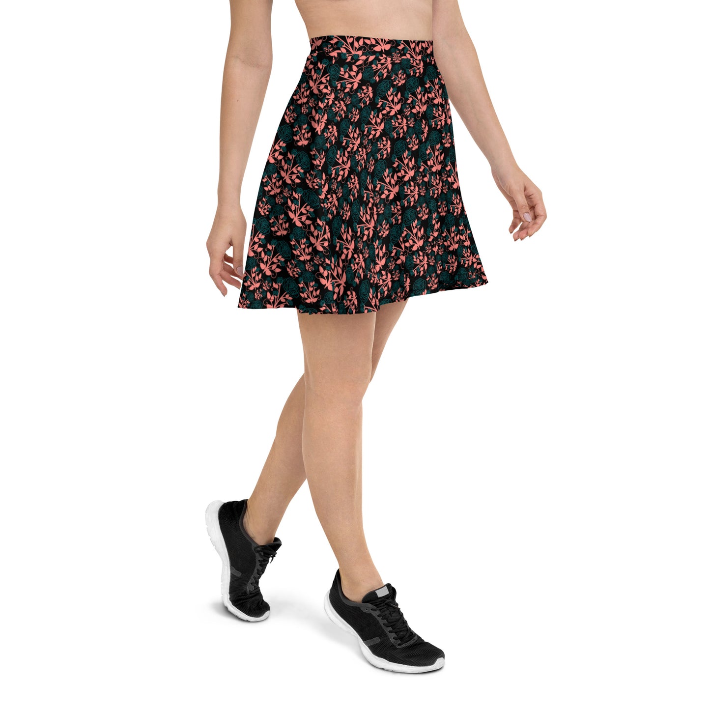 Floral Fantasy Skater Skirt