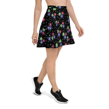 Botanic Twilight Skater Skirt