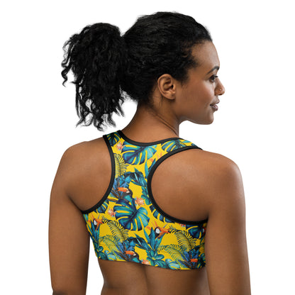 Lemon Leaf Sports Bra