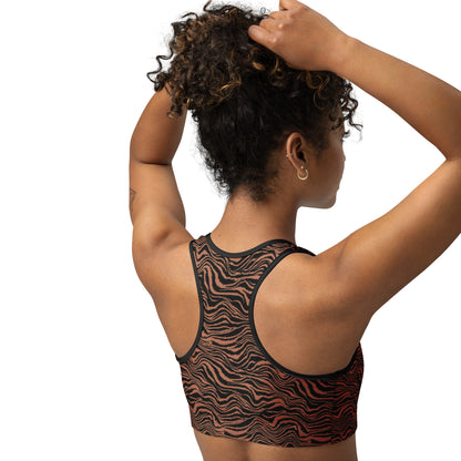 Midnight Safari Sports Bra