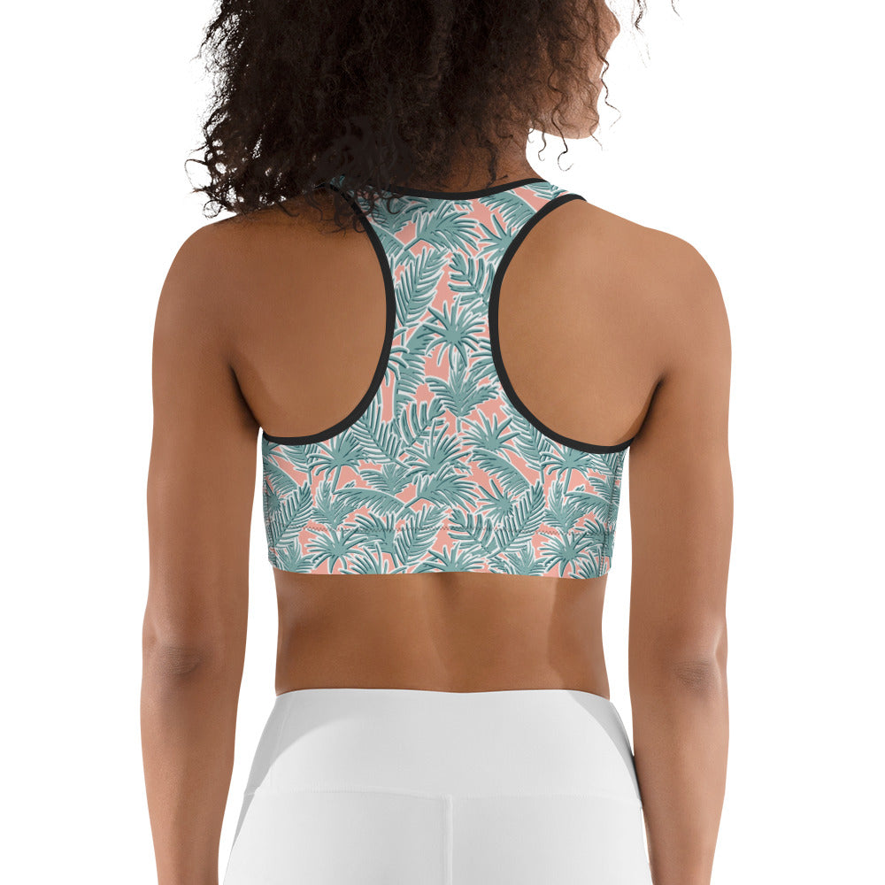 Serene Garden Sports Bra