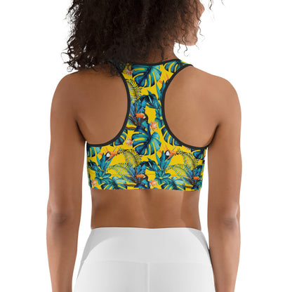 Lemon Leaf Sports Bra