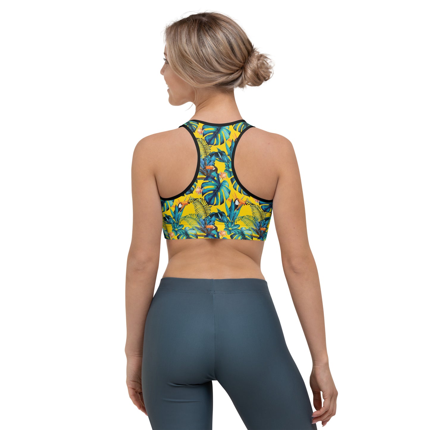 Lemon Leaf Sports Bra