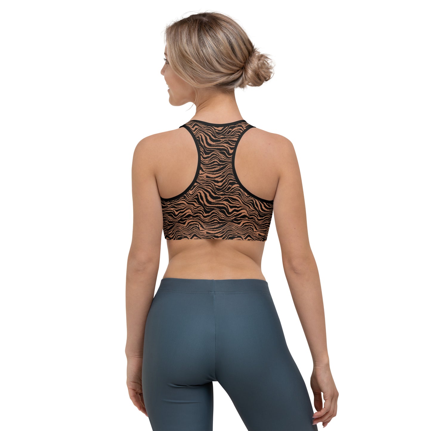 Midnight Safari Sports Bra