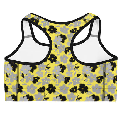 Golden Blossom Sports Bra