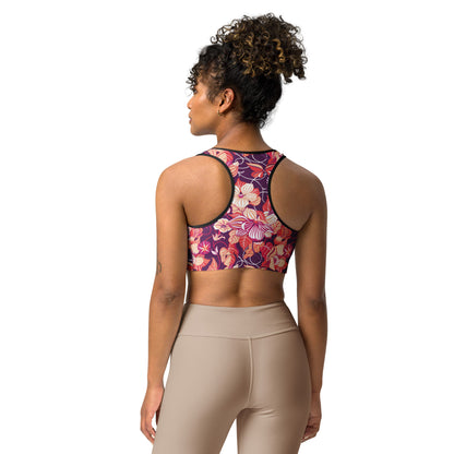 Mystic Petals Sports Bra