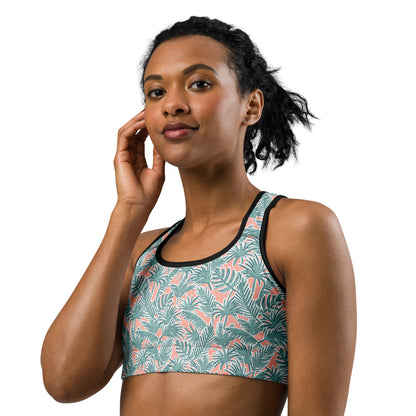 Serene Garden Sports Bra