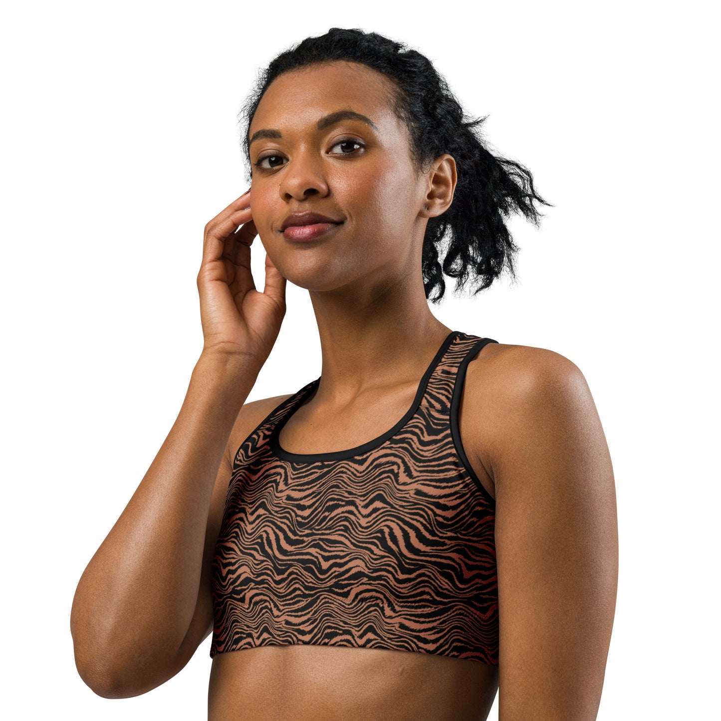 Midnight Safari Sports Bra