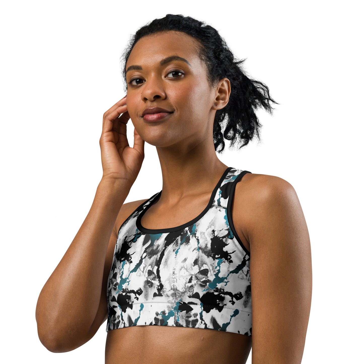 Abstract Aura Sports Bra