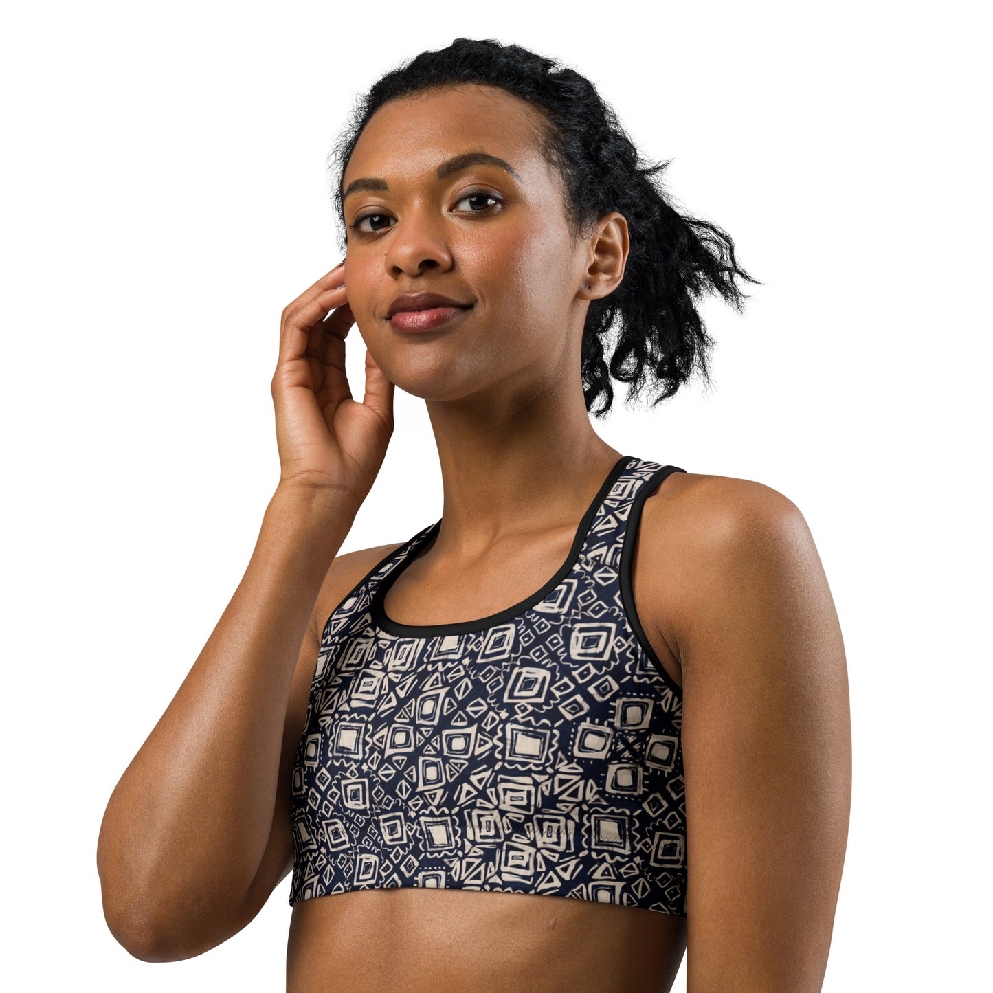 Zenith Contrast Sports Bra