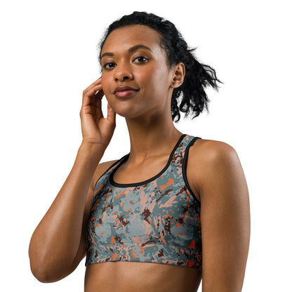 Marble Motion Sports Bra