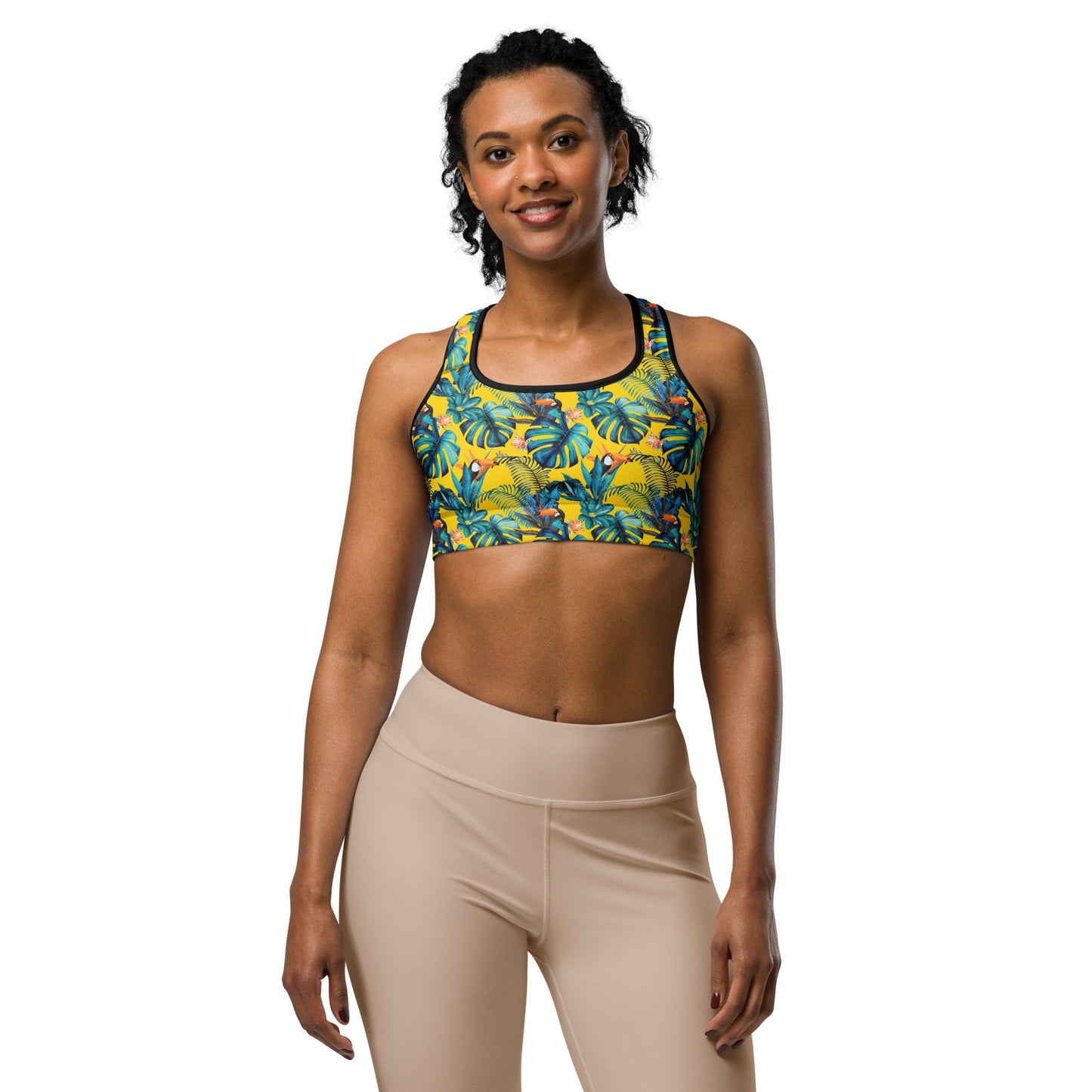 Lemon Leaf Sports Bra