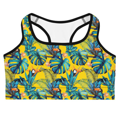 Lemon Leaf Sports Bra